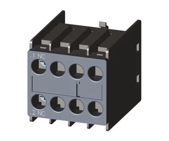 64-0315-03　Siemens Sirius Innovation 3RH2, NC (1), Auxiliary Contact, Snap-On, 6 A ac, 10 A dc　3RH2911-1HA01