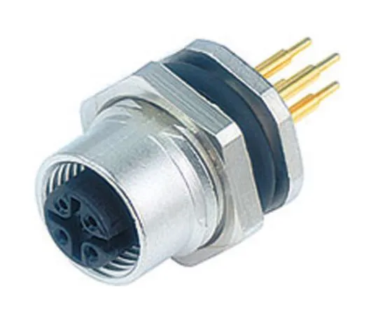 64-0324-58　Binder 713 Series M12 Panel Mount Connector, 5 contacts Plug　09-3442-92-05