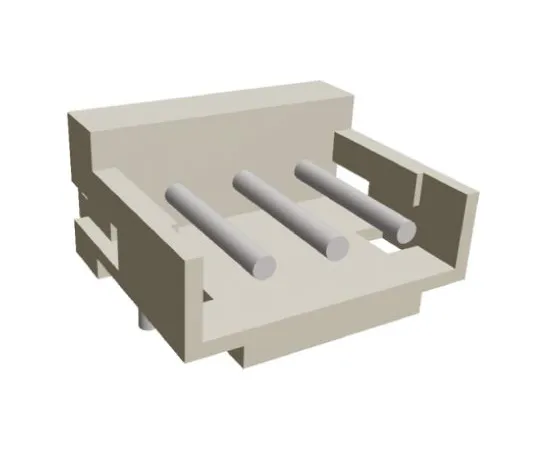 64-0218-25　TE Connectivity AMP CT, 3 Way, 1 Row, Right Angle PCB Header　292253-3