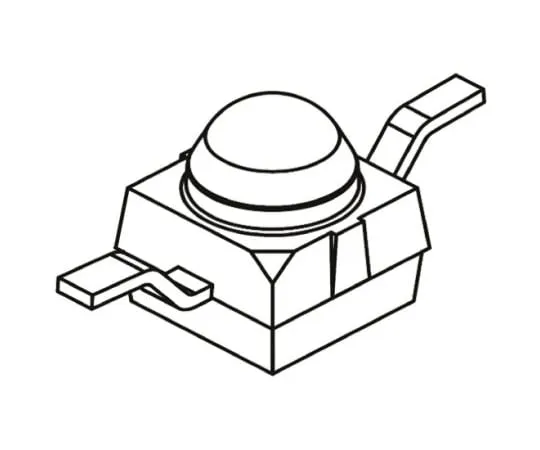 64-0341-40　VEMT2000X01 Vishay, 30 ° IR Phototransistor, Surface Mount 2-Pin　VEMT2000X01