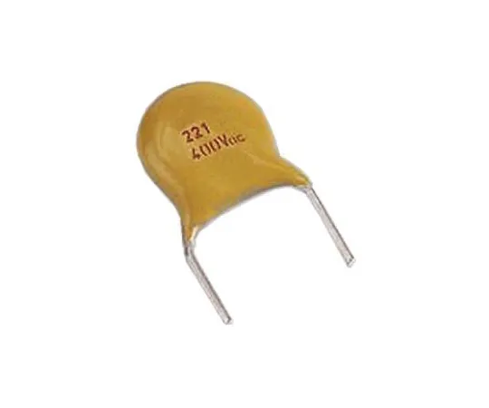 64-0227-88　Vishay Single Layer Ceramic Capacitor SLCC 220pF 2kV dc ±10% Y5R Dielectric F Series Through Hole　F221K29Y5RP6UK5R