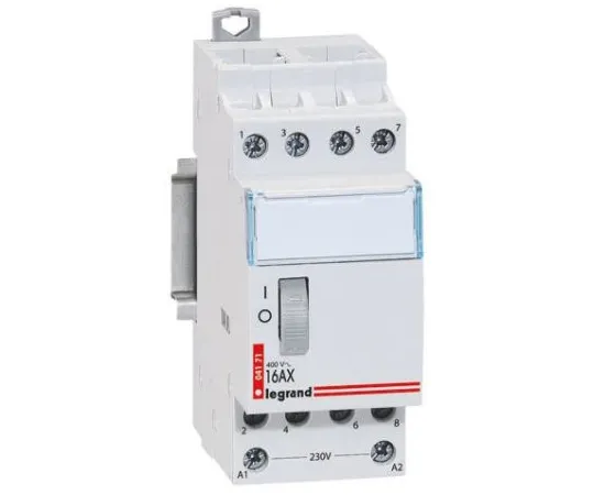 64-0226-41　Legrand Contactor, 16 A, 230 V ac Coil　4 124 16
