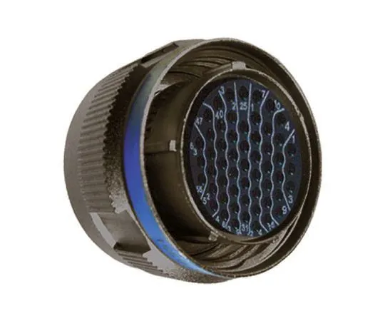 64-0247-56　Souriau 8D Series, 19 Way MIL Spec Circular Connector Plug, Pin Contacts,Shell Size 15, Screw Coupling, MIL-DTL-38999　8D515W19PN