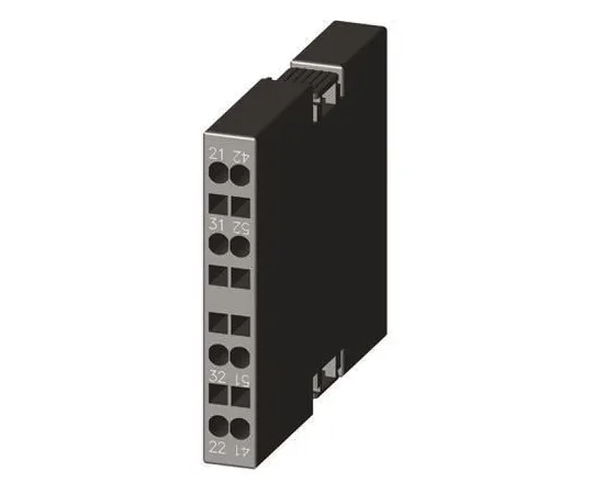 64-0315-13　Siemens Sirius Innovation, 2NC (2), Auxiliary Contact, Snap-On, 10 A　3RH2911-2DA02