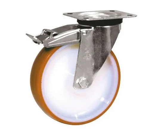 64-0272-50　LAG Braked Swivel Swivel Castor, 200kg Load Capacity, 150mm Wheel Diameter　22036  FR