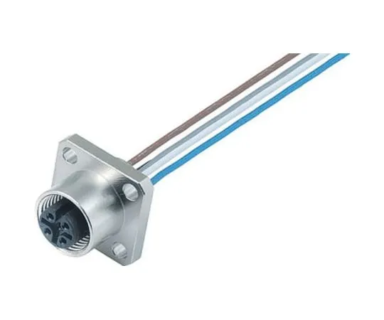 64-0324-64　Binder M12 4-Pin Female Cable for *** with M12 Sensor Connectors　09-3448-00-04