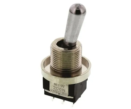 64-0300-94　KNITTER-SWITCH Double Pole Double Throw (DPDT) Toggle Switch, Latching, Panel Mount　MTW206N