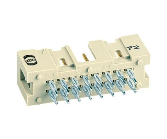 64-0270-70　Harting SEK 18, 6 Way, 2 Row, Straight PCB Header　09185066329