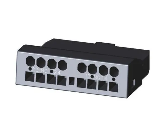 64-0316-69　Siemens Sirius Innovation, 2NO (2), Auxiliary Contact, Plug In, 1 A dc, 2.5 A ac　3RV2901-2F