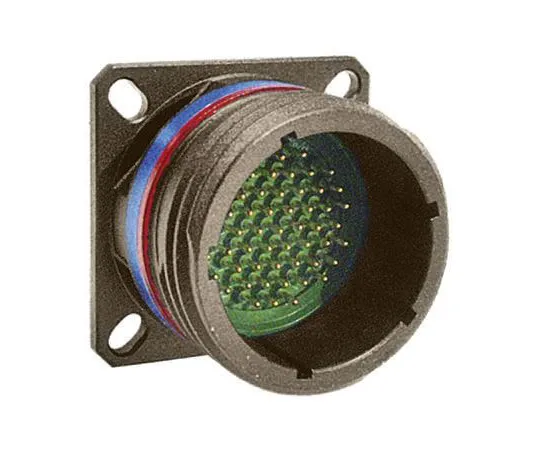 64-0247-90　Souriau 8D Series, 6 Way MIL Spec Circular Connector Receptacle, Socket Contacts,Shell Size 17, Screw Coupling,　8D017Z06SN
