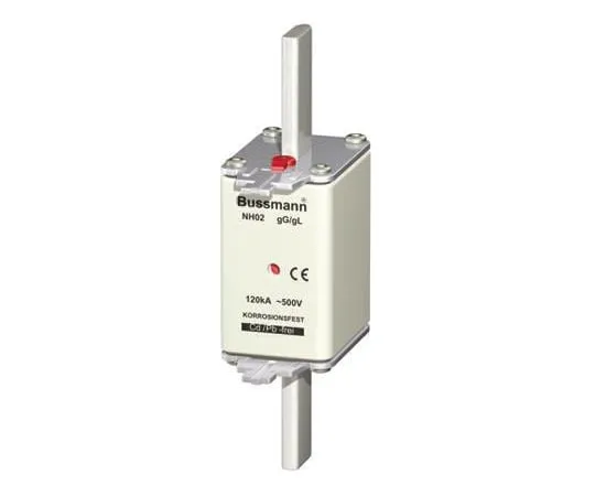 64-0307-13　Cooper Bussmann 80A 02 NH Centred Tag F***, gG - gL, 500V ac　80NHG02B