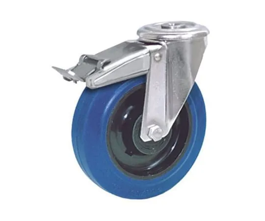 64-0274-63　LAG Stem Swivel Castors 32509BFRFC, 180kg, Rubber tyres　32509BFRFC