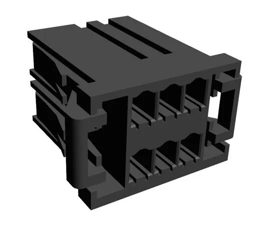 64-0318-79　TE Connectivity Dynamic 3000 Female Connector Housing, 3.81mm Pitch, 6 Way, 2 Row　1-178127-6