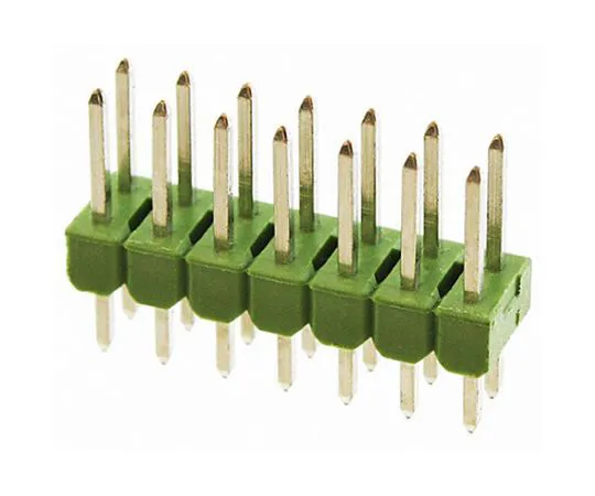 64-0224-81　Tyco Electronics AMPMODU MOD II, 14 Way, 2 Row, Straight Pin Header　826942-7