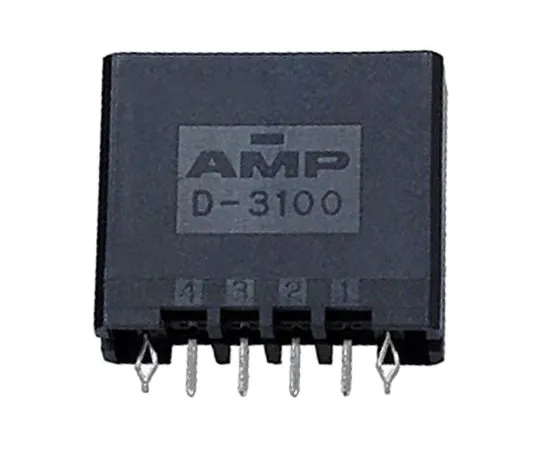 64-0324-87　TE Connectivity Dynamic 3000, 4 Way, Straight PCB Header　1-178314-2