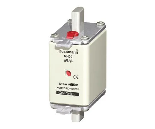 64-0307-32　Cooper Bussmann 80A 00 NH Centred Tag F***, gG - gL, 690V ac　80NHG00B-690