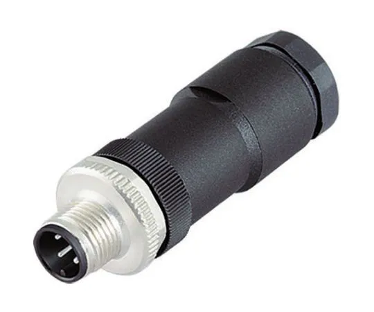 64-0323-95　Binder 713 Series M12 Cable Mount Connector, 5 contacts Socket　99-0437-186-05