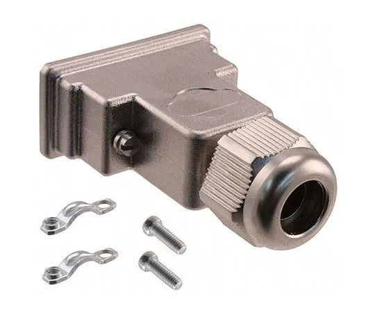 64-0263-64　Harting D-sub Waterproof Series Polymer D-sub Connector Backshell, 9 Way　09670090538