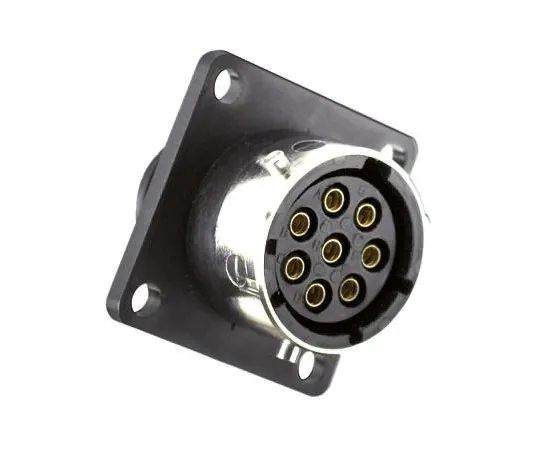 64-0247-05　Souriau UTG Series Flange Mount Connector, 3 contacts Plug　UTG0103S