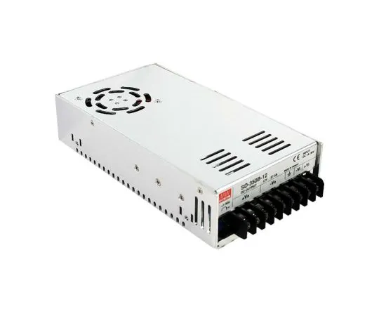 64-0200-29　Mean Well 350W Isolated DC-DC Converter Chassis Mount, Voltage in 36 → 72 V dc, Voltage out 12V dc　SD-350C-12