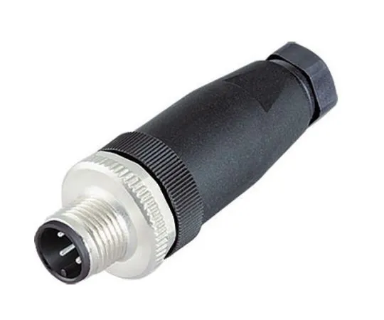 64-0323-92　Binder 713 Series M12 Cable Mount Connector, 12 contacts Socket　99-0491-12-12