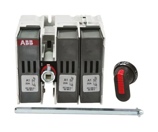 64-0242-27　ABB 20 A 4P F***d Isolator Switch, A1 F*** Size　OS20FB22A1N1  1SCA108796R1001