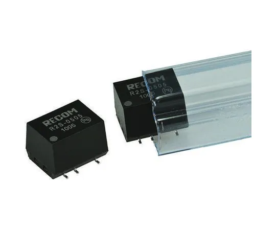 64-0318-03　Recom R2S 2W Isolated DC-DC Converter Surface Mount, Voltage in 4.5 → 5.5 V dc, Voltage out 15V dc　R2S-0515