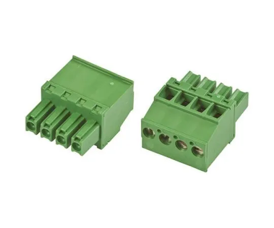 64-0343-60　TE Connectivity Non-F***d Terminal Block, 5 Way/Pole, Screw Down Terminals, 30 → 14 AWG Cable Mount, Nylon, 300 V　1986375-5