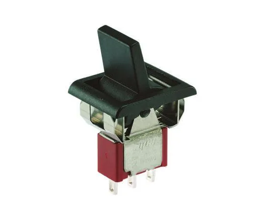 64-0343-74　TE Connectivity Single Pole Double Throw (SPDT), Latching Rocker Switch Panel Mount　3-1571986-6