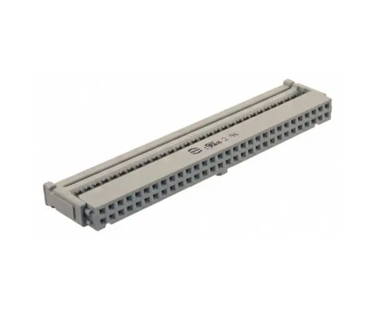 64-0270-47　Harting 60-Way IDC Connector Socket for Cable Mount, 2-Row　09185606813