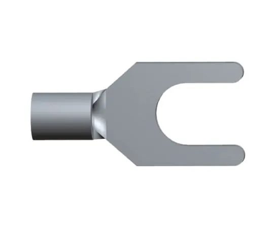 64-0220-88　TE Connectivity Uninsulated Crimp Spade Connector, 0.26mm² to 1.65mm², 22AWG to 16AWG, M4 Stud Size　130519