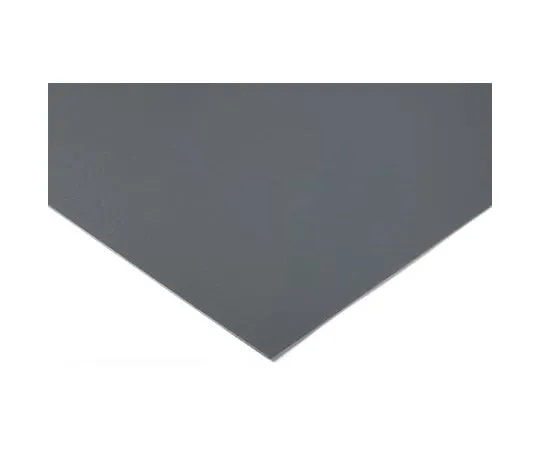 64-0283-43　Grey PVC Plastic Sheet, 1m x 500mm x 25mm　700-9846