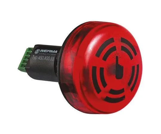 64-0200-03　450 Buzzer Beacon, Red LED, 30 V dc　45011055