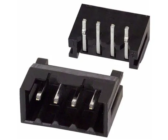 64-0282-64　Hirose DF3, 4 Way, 1 Row, Right Angle PCB Header　DF3A-4P-2DS