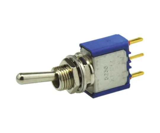 64-0262-87　APEM Single Pole Single Throw (SPST) Toggle Switch, On-Off-On, PCB　5239CDB