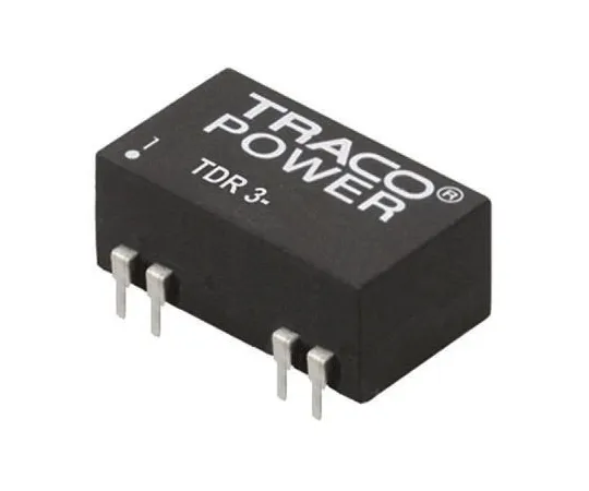 64-0322-01　TRACOPOWER TDR 3 3W Isolated DC-DC Converter Through Hole, Voltage in 18 → 36 V dc, Voltage out 5V dc　TDR 3-2411