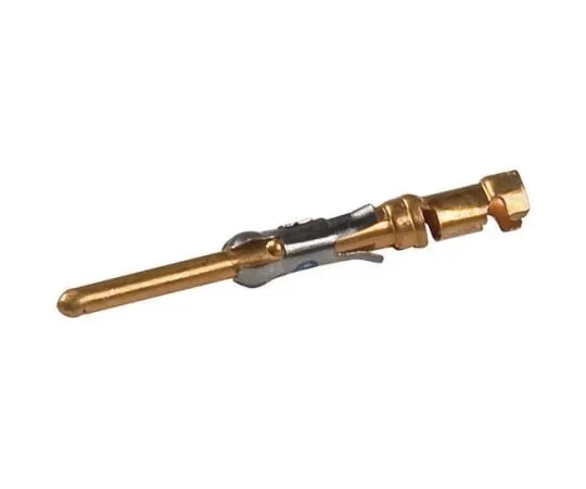 64-0223-19　TE Connectivity Type III+ Series, size 16 Male Crimp Circular Connector Contact, Wire size 18 → 15 AWG　1-163082-0