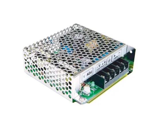 64-0200-15　Mean Well 25W Isolated DC-DC Converter Chassis Mount, Voltage in 36 → 72 V dc, Voltage out 5V dc　SD-25C-5