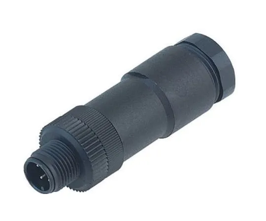 64-0323-93　Binder 713 Series M12 Cable Mount Connector, 5 contacts Plug　99-0437-142-05