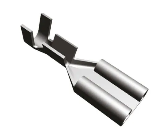 64-0222-04　TE Connectivity FASTON .250 Series Crimp Receptacle, 6.35 x 0.81mm, 0.5mm² to 1.5mm², 20AWG to 15AWG, Tin Plated　5-160506-2