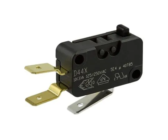 64-0318-72　SPDT-NO/NC Button Microswitch, 10 A @ 250 V ac　D449-V3AA