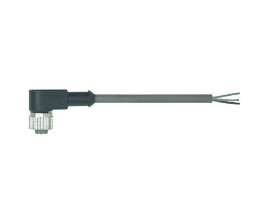 64-0326-27　Harting Right Angle M12 to Unterminated Cable assembly, 10m Cable　21035157405