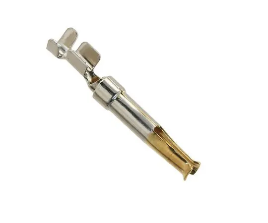 64-0266-72　Harting Male Crimp D-sub Connector Contact, Gold over Nickel Plated Signal, 28 → 24 AWG　09670007167