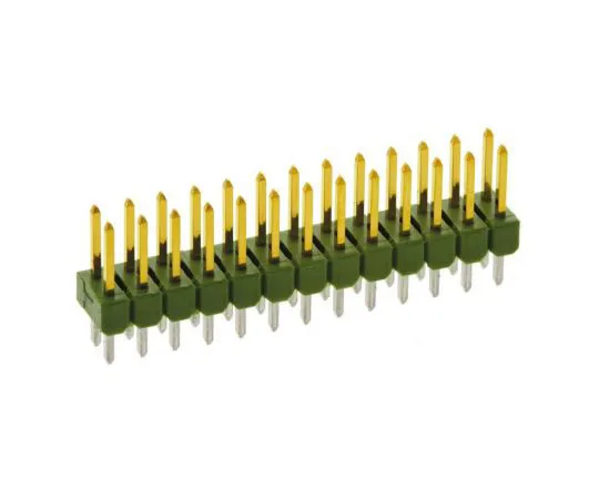 64-0224-22　TE Connectivity AMPMODU MOD II, 26 Way, 2 Row, Straight Pin Header　1-826656-3