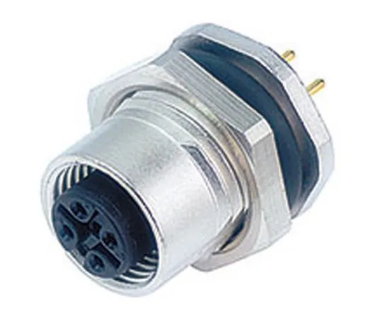 64-0324-56　Binder 713 Series Panel Mount Connector, 12 contacts Socket　09-3492-90-12