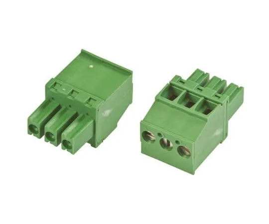 64-0343-43　TE Connectivity Non-F***d Terminal Block, 5 Way/Pole, Screw Down Terminals, 30 → 14 AWG Cable Mount, Nylon, 300 V　1986374-5