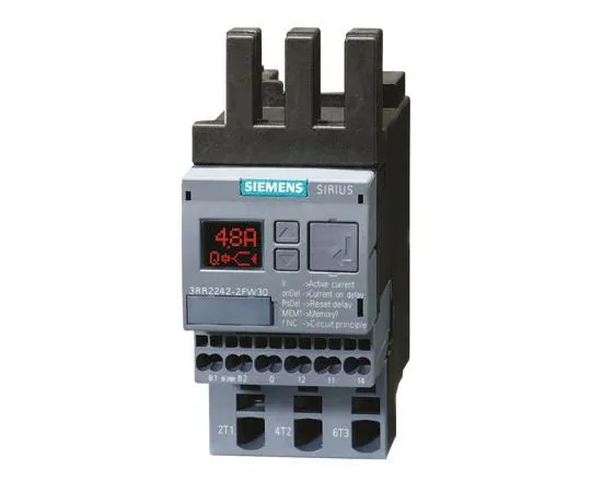 64-0315-29　Siemens Monitoring Relay NO/NC, 1.6 → 16 A, 16 A, 2.5 W　3RR2241-1FA30