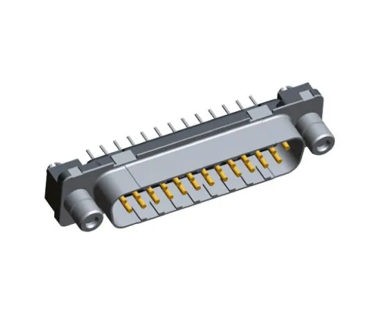 64-0223-06　TE Connectivity Amplimite HDP-20 Series, 25 Way Through Hole PCB D-sub Connector Plug, 2.76mm Pitch, with 4-40 UNC　3-338311-2