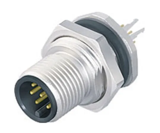 64-0324-41　Binder 713 Series M12 Panel Mount Connector, 12 contacts Socket　09-3491-500-12