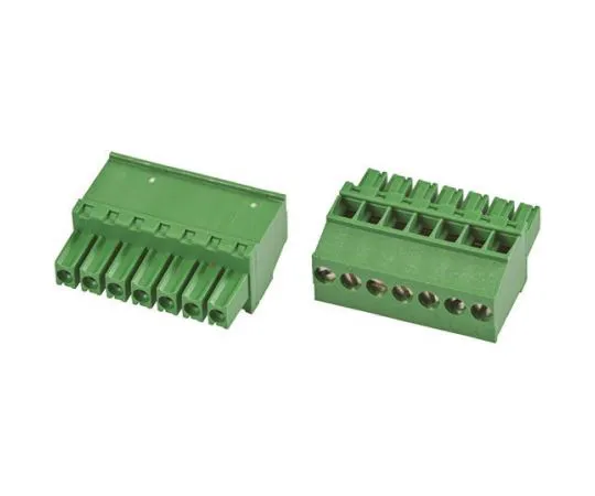 64-0343-06　TE Connectivity Non-F***d Terminal Block, 8 Way/Pole, Screw Down Terminals, 30 → 14 AWG Cable Mount, Nylon, 300 V　1986370-8